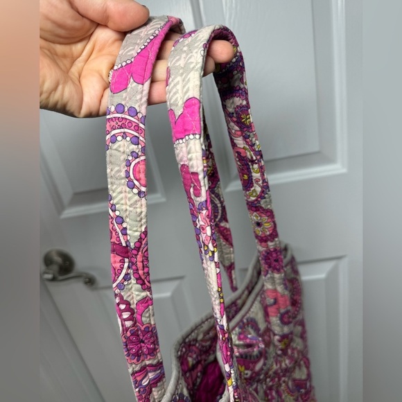 Vera Bradley plaid and paisley large tote - Picture 10 of 10